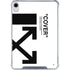 Black and White Arrows iPad 11th Gen (2025) Clear Case