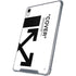 Black and White Arrows iPad 11th Gen (2025) Clear Case