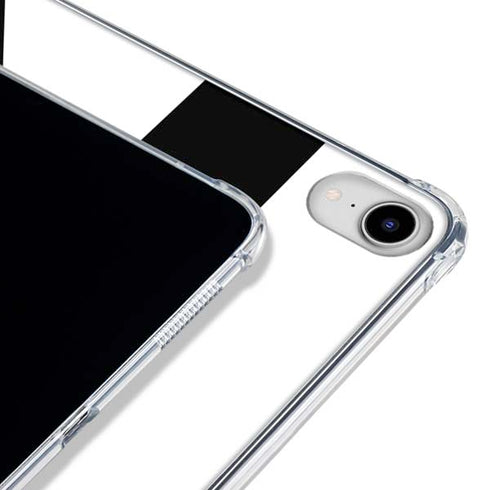 Black and White Arrows iPad 11th Gen (2025) Clear Case