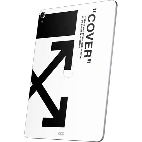 Black and White Arrows Apple iPad Air Skin