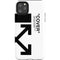 Black and White Arrows iPhone Cases