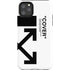 Black and White Arrows iPhone Cases