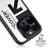 Black and White Arrows iPhone 14 Pro Max Kickstand Case