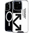 Black and White Arrows iPhone 16 Pro MagSafe Case