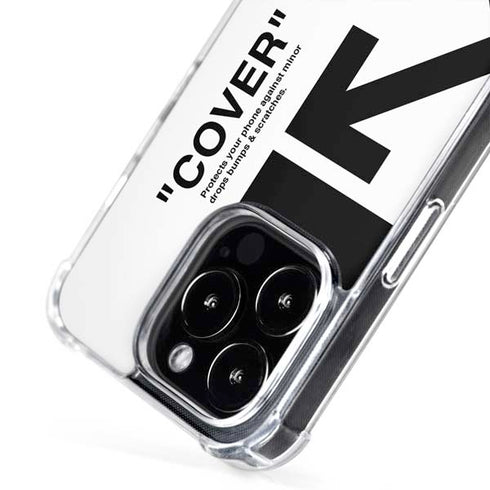 Black and White Arrows iPhone 16 Pro MagSafe Case