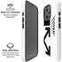 Black and White Arrows iPhone 16 Pro Magsafe Impact Case