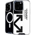 Black and White Arrows iPhone 16 Pro Max MagSafe Case