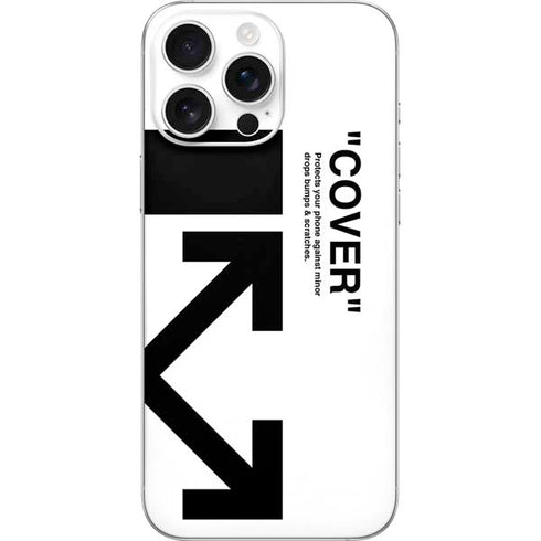 Black and White Arrows iPhone 16 Pro Max Skin