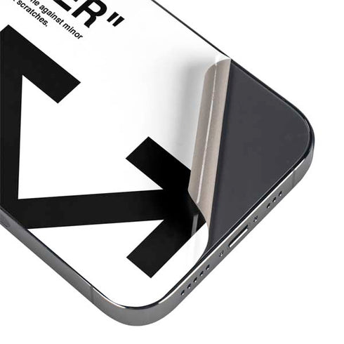 Black and White Arrows iPhone 16 Pro Max Skin