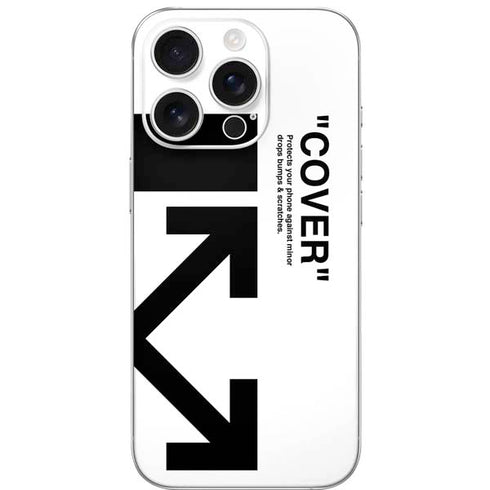 Black and White Arrows iPhone 16 Pro Skin