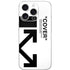 Black and White Arrows iPhone 16 Pro Skin