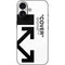 Black and White Arrows iPhone 16 Skin