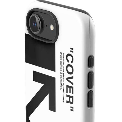Black and White Arrows iPhone 16e Impact Case
