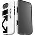 Black and White Arrows iPhone 16e Impact Case