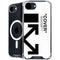 Black and White Arrows iPhone 16e MagSafe Case