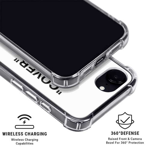Black and White Arrows iPhone 16e MagSafe Case