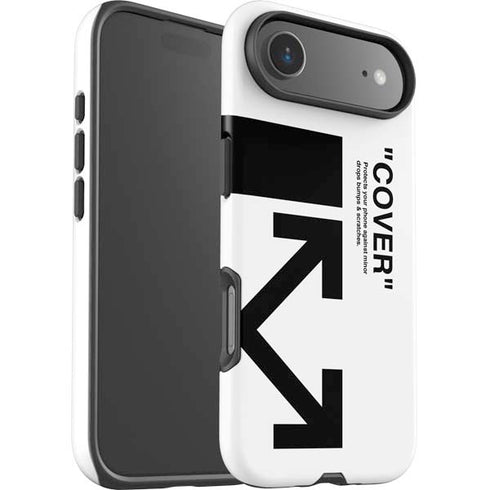 Black and White Arrows iPhone 17 Air Impact Case