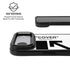Black and White Arrows iPhone 17 Air Kickstand Case