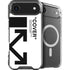 Black and White Arrows iPhone 17 Air MagSafe Case