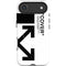 Black and White Arrows iPhone 17 Air Magsafe Impact Case