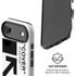 Black and White Arrows iPhone 17 Air Magsafe Impact Case