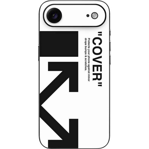 Black and White Arrows iPhone 17 Air Skin