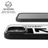 Black and White Arrows iPhone 17 Kickstand Case