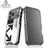 Black and White Arrows iPhone 17 Pro Clear Case