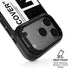 Black and White Arrows iPhone 17 Pro Kickstand Case