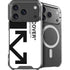 Black and White Arrows iPhone 17 Pro MagSafe Case