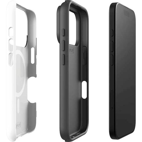 Black and White Arrows iPhone 17 Pro Max Magsafe Impact Case