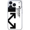 Black and White Arrows iPhone 17 Pro Max Skin
