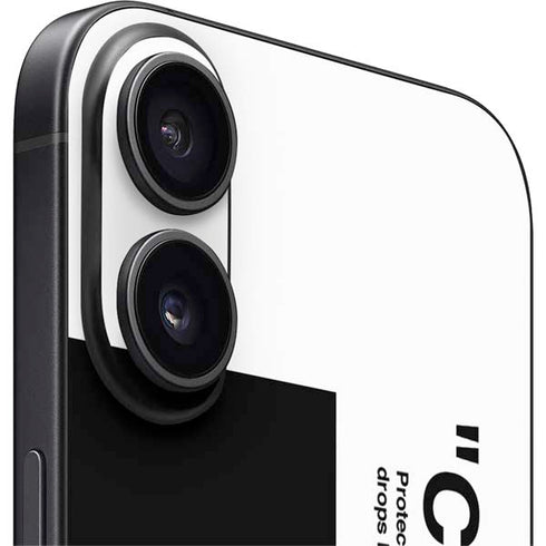 Black and White Arrows iPhone 17 Skin