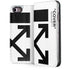 Black and White Arrows iPhone 7 Folio Case