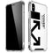 Black and White Arrows iPhone X/XS Clear Case