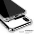 Black and White Arrows iPhone X/XS Clear Case