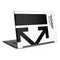 Black and White Arrows Dell Latitude Skin