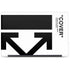 Black and White Arrows Dell Latitude Skin