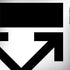 Black and White Arrows Dell Latitude Skin