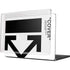 Black and White Arrows MacBook Pro 14in (2021-24) Case plus Skin