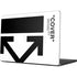 Black and White Arrows Apple MacBook Pro 14-inch Skin