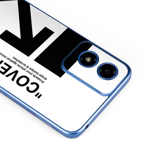 Black and White Arrows Moto G Play 4G (2024) Skin
