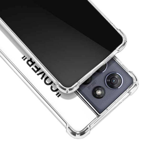 Black and White Arrows Moto G Play 5G (2025) Clear Case