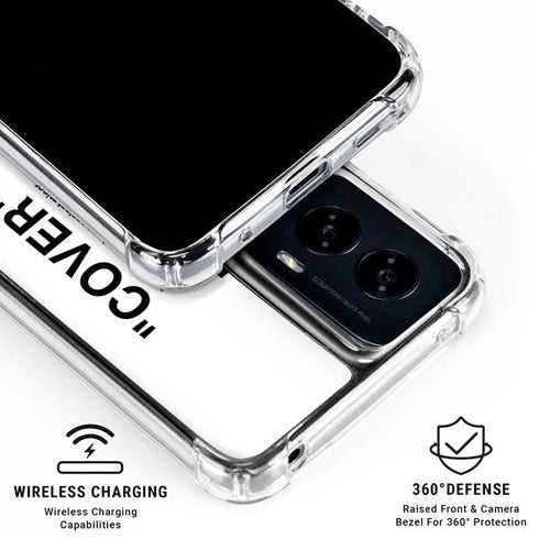 Black and White Arrows Moto G Power 5G (2024) Clear Case