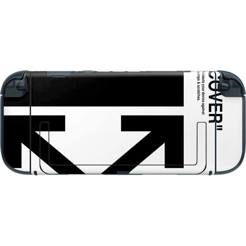 Black and White Arrows Nintendo Switch 2 (2025) with Joy-Con Skin