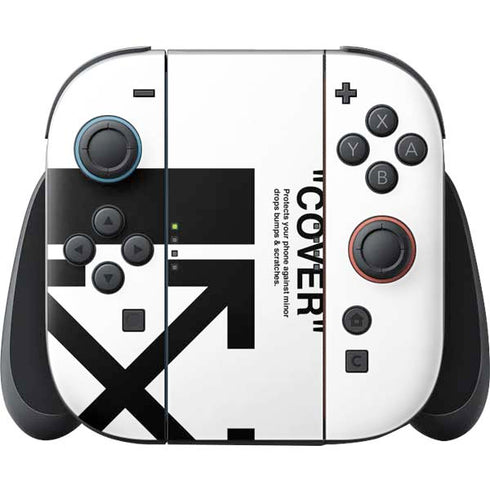 Black and White Arrows Nintendo Switch 2 (2025) Joy-Con Controller Skin