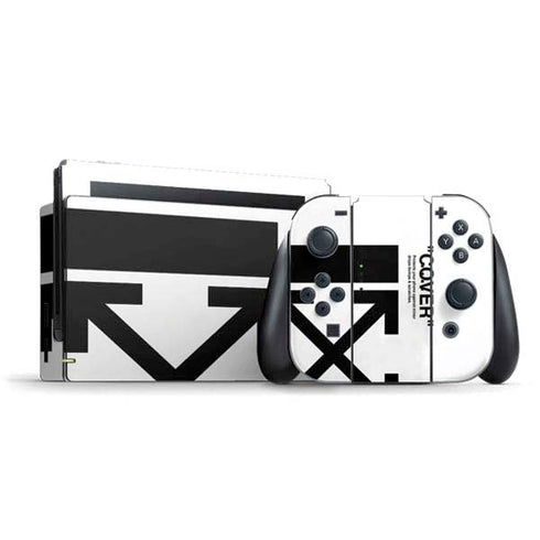 Black and White Arrows Nintendo Skins