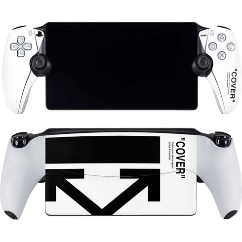 Black and White Arrows PlayStation Portal Remote Player Skin