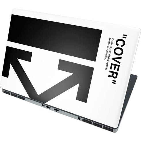 Black and White Arrows Dell Precision Skin