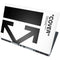 Black and White Arrows Dell Precision Skin